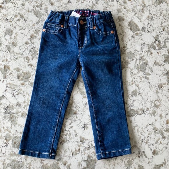 NWT heart tee and dark wash jeans 2T - Picture 8 of 11